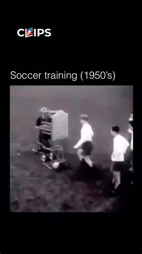 Sportsmensuccess on Instagram: "✅ Follow @sportsmensuccess for more 🔥🔥🔥🔥🔥 In this 1950’s soccer training video, a team of boys train with different wooden devices designed to enhance players’ specific skills. ⚽️ #soccer #football #training #soccertraining"
