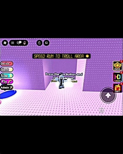 speed run towards troll area 🔥...# troll pinning tower 2 #speed run #roblox