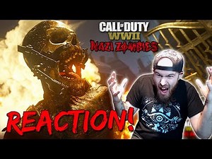 Official Call of Duty®: WWII Nazi Zombies Reveal Trailer REACTION!