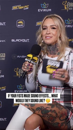 70K views · 329 reactions | POW  BAM  SWOOSH  If your fists had sound effects… what would they sound like?  #BKFC82 | Oct 4 | Tix at BKFC.com | Live on DAZN  Buy now at DAZN.com | Link in bio | Bare Knuckle Fighting Championship | Facebook