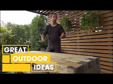 Make Your Own Custom Fit Furniture | Outdoor | Great Home Ideas