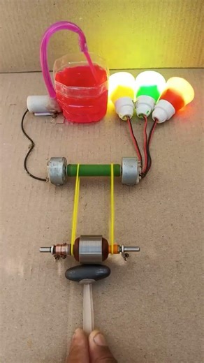 Armature Thread Pulling Running Water Pump #shorts #short #dcmotor #shortsfeed #waterpump