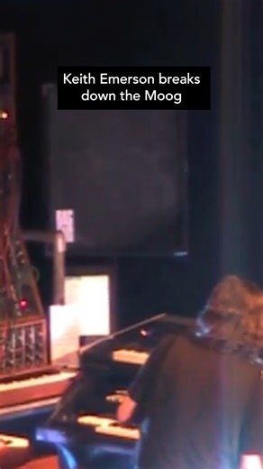 Keith Emerson’s Moog modular was among the first configured to retain partial settings between performances - crucial for touring. “Keith wanted repeatability long before presets existed" said Music Radar. | Emerson, Lake & Palmer