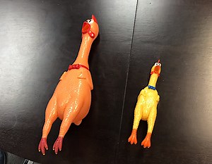 Archie McPhee's Biggest and Loudest Rubber Chicken