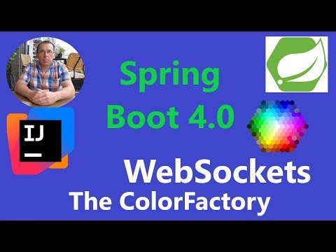 Spring Boot 4.0 - WebSockets - Create the ColorFactory