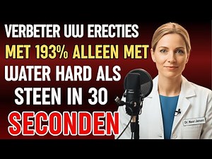 Dr. Noor Jansen legt uit: Drink water op deze manier voor betere erecties