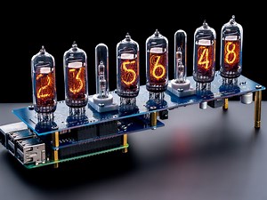 Nixie Display or Clock IN-14 Raspberry Pi HAT NCS314 #piday #raspberrypi @Raspberry_Pi