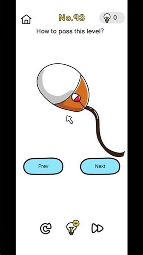 brain out level 93 , how to pass this level