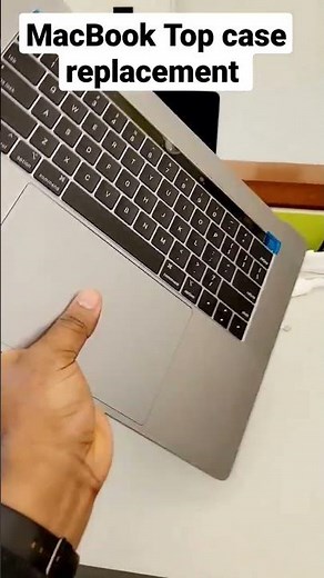 Apple Macbook Keyboard replacement - Mac top case removal #shorts #ytshorts