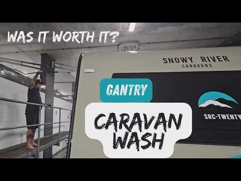 We Took Our Van To A Self-Service Wash, with a Gantry!