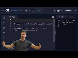 Python Learn to Code 8.2 - Friends
