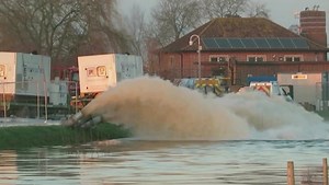 Here's some shots from the Environment Agency South West of the pumps draining the levels in Somerset | BBC Bristol