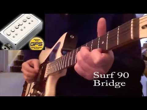 GFS Surf 90 and Gold Foil Pickups Demo and Review