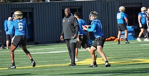 A Fresh Start in Spring Practice No. 1 for UCLA Under DeShaun Foster