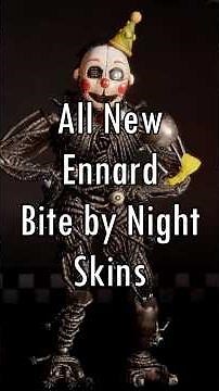 ALL New ENNARD Skins in Bite by Night #roblox #bitebynight
