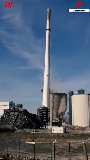 5.1K views · 88 reactions | Controlled Demolition of Power Plant Cooling Tower (128 m) and Chimney (210 m) The former power plant Gustav Knepper was blown up in Castrop-Rauxel / Dortmund. With more than 200 kg of explosives, the 69 meter high boiler house and then the cooling tower (128 m) and the chimney (210 m) were leveled to the ground. #demolition #explosion #skyscraper #highway #extreme #viral #shorts #reels | MonthlyFails | Facebook