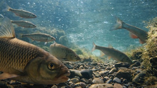 A quiet underwater world revealed by a hidden camera