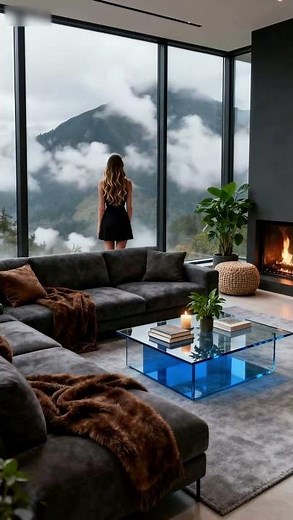 Modern Acrylic Coffee Table That Transforms Your Living Room #acrylicfurniture #clearfurniture