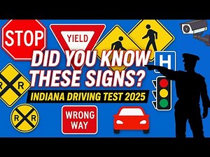 Mastering Indiana Road Signs | Driving License Test Preparation