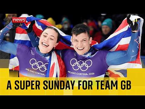 Golden day for Team GB