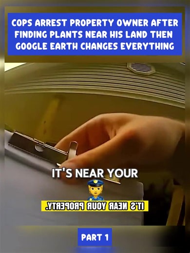 Cops Arrest Property Owner After Finding Plants Near His Land Then Google Earth Changes Everything 1 #cops #police #lawsuit #copsoftiktok