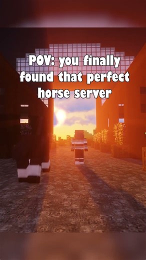 The perfect horse server without having to download all the mods. #equinegame