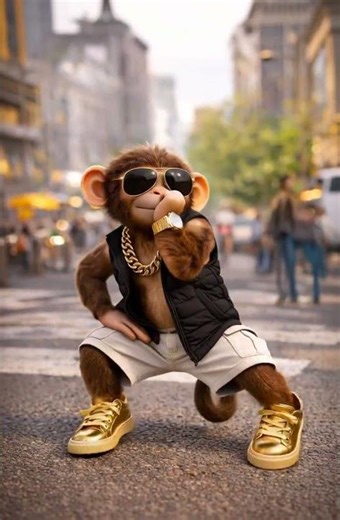 Monkey hulku fart #dance #viral #love #trending #new #love #song