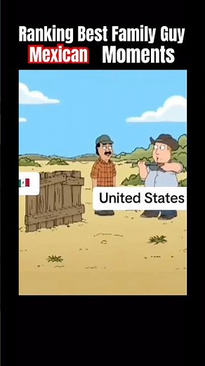 Ranking Family Guy Funniest Mexican Moments #familyguy #funny #familyguyshorts