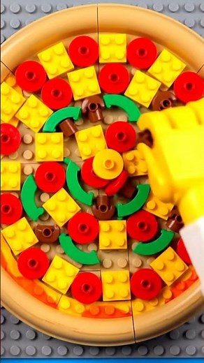 "LEGO Chef Makes PERFECT Pizza! 🍕 #lego #legostopmotion