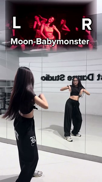 How to Dance Moon By Babymonster dance tutorial ‪@BABYMONSTER‬ #babymonster #moon #dancetutorial