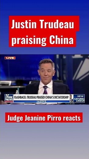 Judge Jeanine’s epic takedown of Justin Trudeau with unearthed clip on ‘The Five’