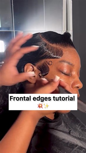 Frontal edges tutorial 💥✨💥 #remipurewigs #fyp #videoviral #treading #creatorsearchinsights