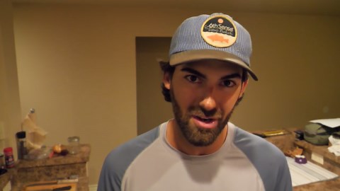 Beloved fishing buzzbait tragically destroyed by a small bass