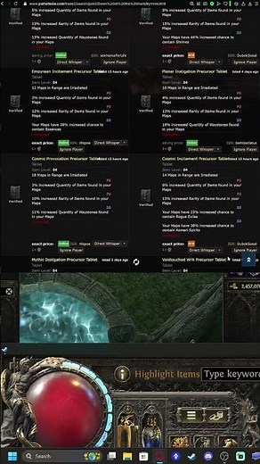 How do i get Rare Precursor Tablets!? #poe2 #pathofexile2 #shorts