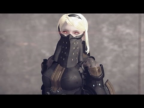 Nier Automata: Operator 210 Boss Fight (1080p 60fps)
