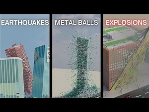 3D DESTRUCTION PHYSICS COMPILATION | Blender | BCB.