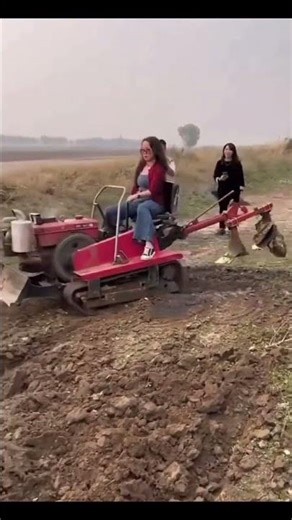 Mini Small Tractor in Action | Powerful Compact Tractor for Farming #tiller #modernfarming