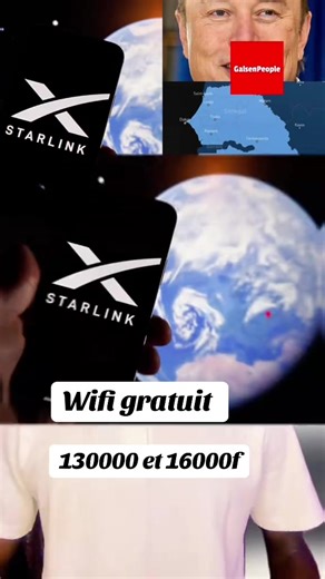 #starlink #decorationmoderne #starlink#gouvernementsenegal Starlink lance officiellement ses services internet par satellite au#starlink