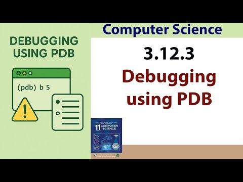 How to Use Debugging Using PDB | Debugging in Python 3.12.1 | Introduction & PDB Debugging