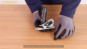 Straight Mat Cutter, 10 Replacement Blades, 90° Handheld Mat Board Cutter Design for Picture Framing and Art Projects for At-Home Framers