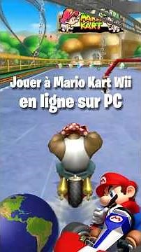 Jouer à Mario Kart Wii en ligne sur PC ! #mariokartwii #retrorewind