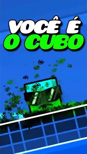 In this phase, YOU ARE THE CUBE! #geometrydash #gd #games #shorts