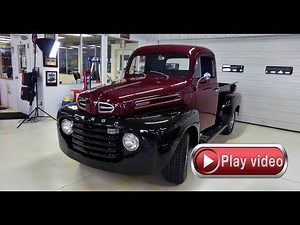 1950 Ford F 1 Pickup Truck Modern Drivetrain