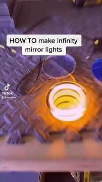 How to make INFINITY MIRROR lights