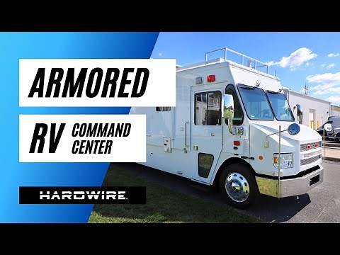 Armored RV Mobile Command Center Vehicle 2021