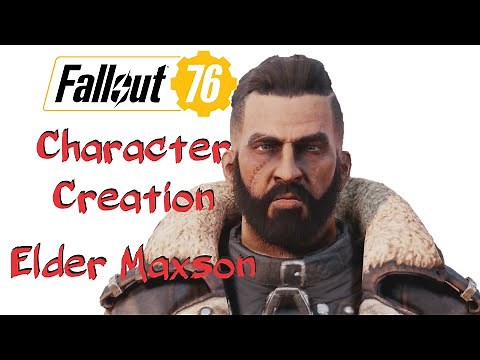 Fallout 76 | Elder Arthur Maxson (Fallout 4) | Character Creation