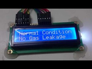 LPG Gas leakage alert system with Arduino UNO and LCD Display