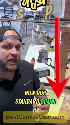 How We Measure a Bimini Top Before Building It