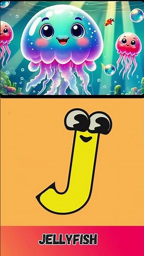 ABC Fish Song for Kids 🎣 | Learn ABC with Colorful Fish from Around the World 🌊 | UZR Kids #shorts