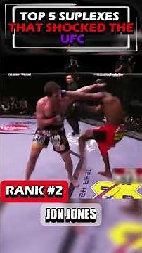 TOP 5 BRUTAL SUPLEXES IN UFC HISTORY#ufc #mma